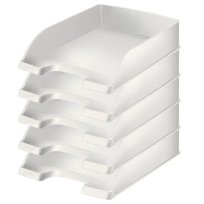 Afbeelding van Leitz Brievenbakje Style wit 5 stuks