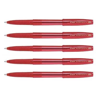 Afbeelding van Pilot balpen Super Grip G stick extra breed rood