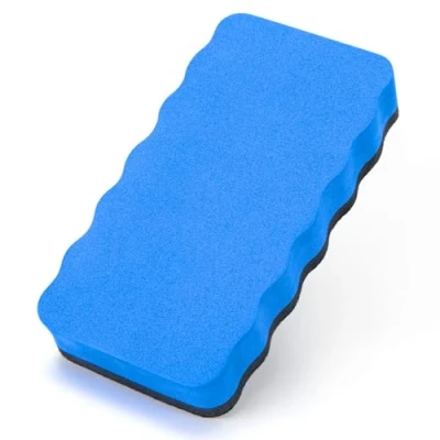 Afbeelding van JEFURE whiteboard spons 1 stuk, magnetische voor blauw, gum stomerij op vele oppervlakken, borden