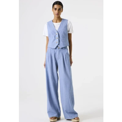 Afbeelding van GARCIA Gilet Effen Licht blauw S