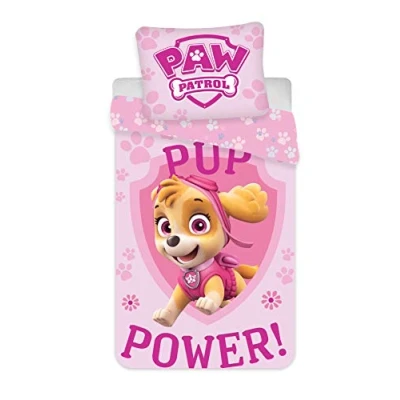 Afbeelding van Babydekbedovertrek Paw Patrol 100 x 135 cm 40 60 100% katoen