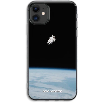 Afbeelding van Case Company® hoesje geschikt voor iPhone 11 Alone in Space Soft Cover Telefoonhoesje Bescherming aan alle Kanten en Schermrand