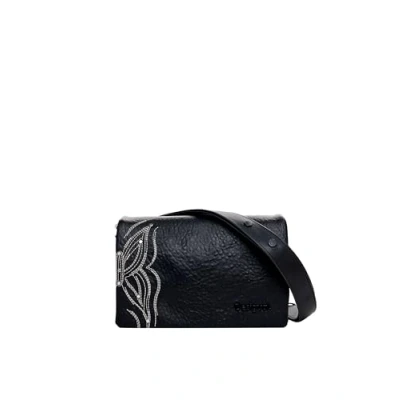 Afbeelding van Desigual Polyurethaan handtas voor dames, zwart, zwart.