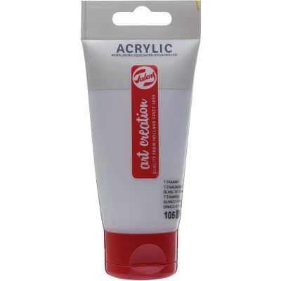 Afbeelding van Acrylverf Talens Art Creation 105 titaanwit tube à 75ml