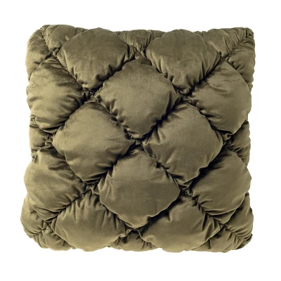 Afbeelding van Dutch Decor SOOF Sierkussen 45x45 cm Mayfly groen Inclusief binnenkussen