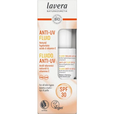 Afbeelding van Lavera anti uv fluid spf30 bio 30 ml