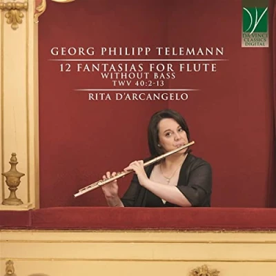 Afbeelding van Rita D&#039;arcangelo Telemann: 12 Fantasias For Flute Without Bass (CD)