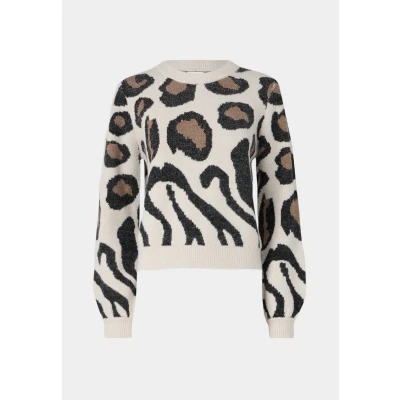 Afbeelding van JDY Print Trui, Dames, Maat: Medium, Cement