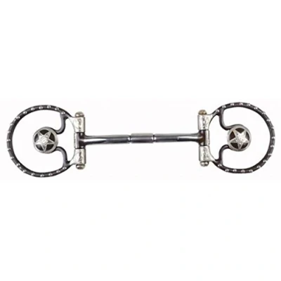 Afbeelding van HKM Western Show Snaffle Bit Billy Allen 145mm