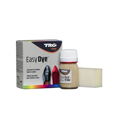 Afbeelding van TRG The One Kleuring voor leren schoenen en accessoires van leer, canvas kunstleer met sponsapplicator Easy Dye, 25 ml, Beige 130