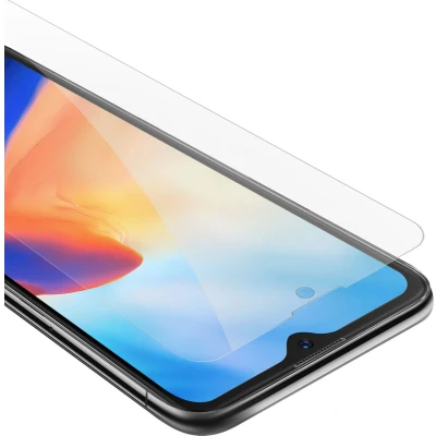 Afbeelding van Cadorabo Screenprotector geschikt voor Blackview A80s Pantser film Beschermende in KRISTALHELDER Geharde (Tempered) display beschermglas 9H hardheid met 3D Touch