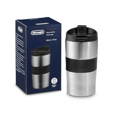 Afbeelding van Kubek termiczny DELONGHI DLSC074 Srebrno czarny
