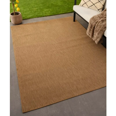 Afbeelding van Buitenkleed Effen Flip Lichtbruin 160x220 Cm