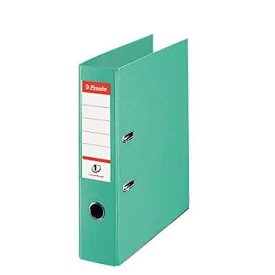 Afbeelding van 10X Esselte ordner Power N1 lichtgroen, rug van 7,5 cm