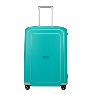 Afbeelding van Samsonite S&#039;Cure Spinner 69 aqua blue Harde Koffer