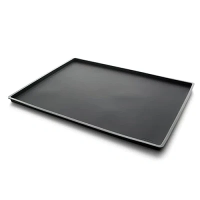 Afbeelding van Lékué Non Spill Bakmat Uit Silicone Zwart 40x30x1.2cm