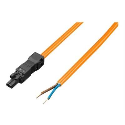 Image de Rittal SZ Led system light connection cable Câble d&#039;alimentation (F) 100 240 V 3 m orange (pack de 5)