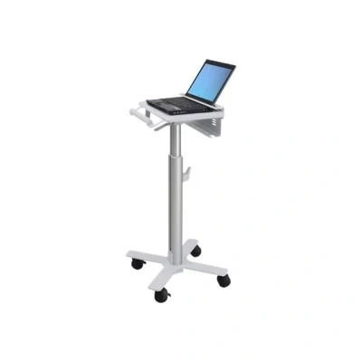 Afbeelding van Ergotron StyleView Laptop Cart, SV10 Aluminium, Wit Multimediawagentje