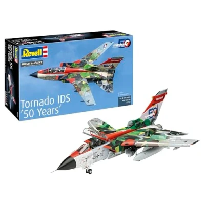 Afbeelding van 1:48 Revell 03769 Panavia Tornado &quot;50 Jaar!&quot; Straaljager Plastic Modelbouwpakket