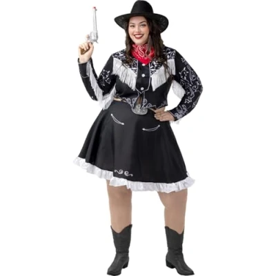 Afbeelding van FUNIDELIA Cowgirl Kostuum voor vrouwen Maat: XL Bruin