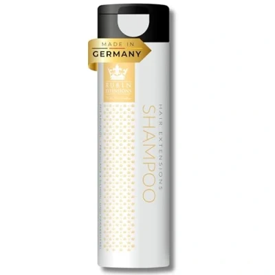 Afbeelding van Rubin extensions shampoo voor haarverlengingen, collectie Repair Gold, de perfecte verzorging haarverlengingen en extensions, 250 ml,