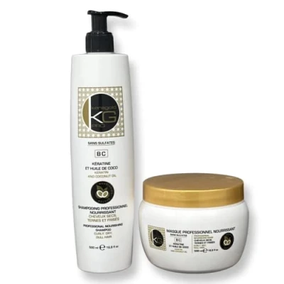Afbeelding van KERAGOLD Duo shampoo 500 ml + masker (Duo BC keratine kokosolie)