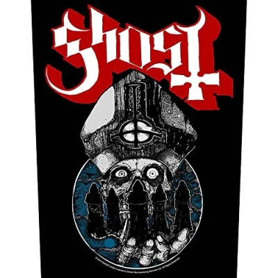 Afbeelding van Ghost ; Papa Warriors Rugpatch