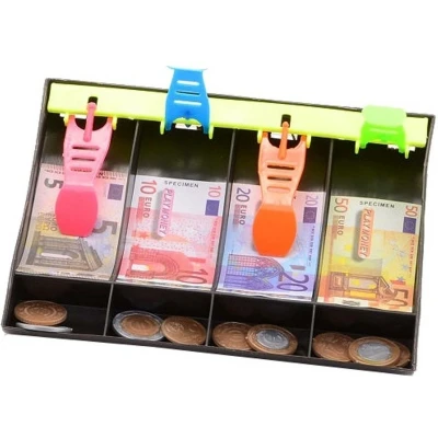 Afbeelding van Home&amp; Shopping geldlade+speelgeld 27539