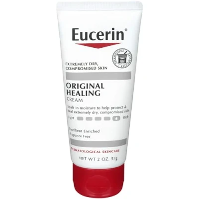 Afbeelding van Eucerin original healing bodycrème hydratatie Verzorgende Bodylotion Droge Huid 57g