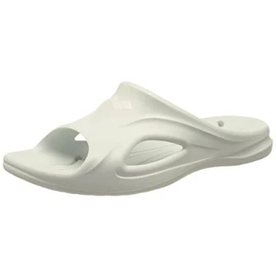 Afbeelding van arena Hydrosoft II Hook, zwembad of strandsandalen, voor dames en heren, met ergonomische zool uitstekende grip op natte oppervlakken, chloorbestendig, grijs, lichtgrijs, 47 EU