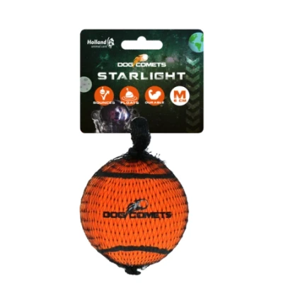 Afbeelding van Dog Comets Bal Starlight Oranje