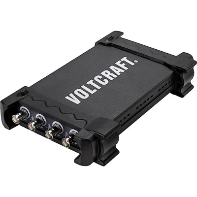 Afbeelding van VOLTCRAFT DSO 3104 USB oscilloscoop 100 MHz 4 kanaals 250 MSa/s 16 kpts 8 Bit Digitaal geheugen (DSO), Spectrumanalyzer 1 stuk(s)