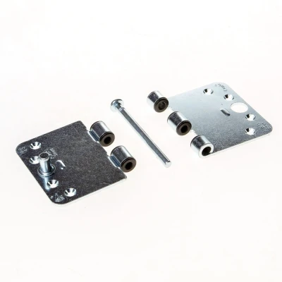 Afbeelding van Axa Smart easyfix veiligheidsscharnier topcoat gegalvaniseerd 89 x 150 3mm SKG*** 1687 15 23/7V