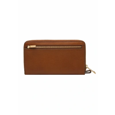 Afbeelding van Fossil LIZA Portemonnee, Dames, Maat: One Size, Brown