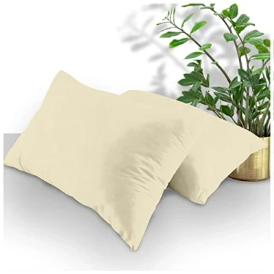 Afbeelding van GC GAVENO CAVAILIA Housewife 708735 Set van 2 kussenslopen standaard ademend met envelopsluiting, 74 x 48 cm, crème