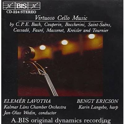 Afbeelding van Kalmar Läns Chamber Orchestra, Jan Olav Wedin Virtuoso Cello Music (CD)