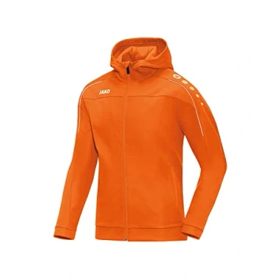 Afbeelding van Jas met kap Classico Fluo oranje / 140