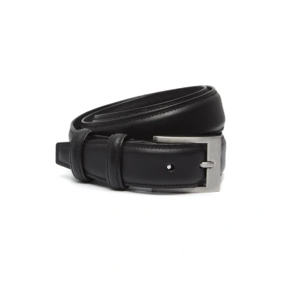 Afbeelding van Leren Riem Elliot Zwart voor Heren Maat 95 cm The Chesterfield Brand