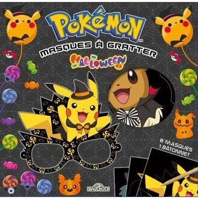 Image de Pokémon Masques à gratter Halloween