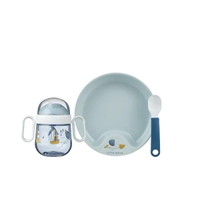 Afbeelding van Mepal Babyservies Sailors Bay Mio 3delig Little Dutch Bpavrij