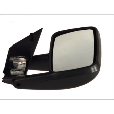 Afbeelding van Buitenspiegel Tyc 337 0103 rechts Zwart Bol vormig, Korte spiegelarm, voor manuele spiegelverstelling VOLKSWAGEN: LT 28 46 2 Kasten