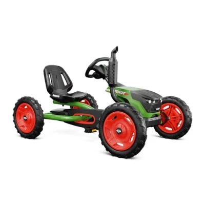Afbeelding van BERG Buddy Fendt Skelter 3 tot 8 jaar Verstelbaar Zadel Vrijloopautomaat Officieel licentiemodel Groen/Rood