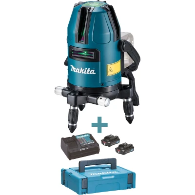 Afbeelding van Makita SK40GDZ Accu Multilijn Laser Groen 12V Max Basic Body met Tas