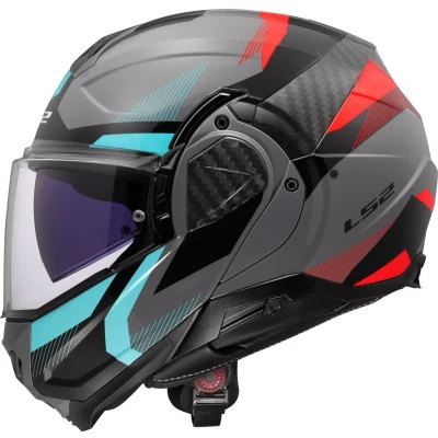 Afbeelding van LS2 FF910 Advant II Triple Nardo Grijs Systeemhelm Maat S Helm