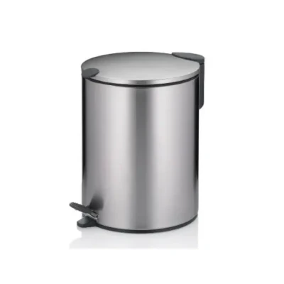 Afbeelding van Pedaal Afvalemmer, 5 L, Zilver Kela Mats