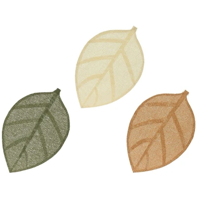 Afbeelding van Placemat EDM Natuurlijke Vezel 30 x 46,5 cm Blad van een plant