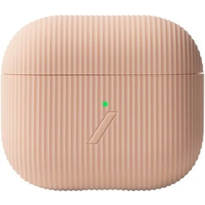 Afbeelding van NATIVE UNION, Siliconen hoesje voor Airpods 3 Curve met gestreepte textuur, Roze