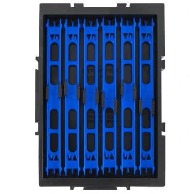 Afbeelding van Preston Interlok Winder Tray Maat : Blue 18cm (6 pcs)