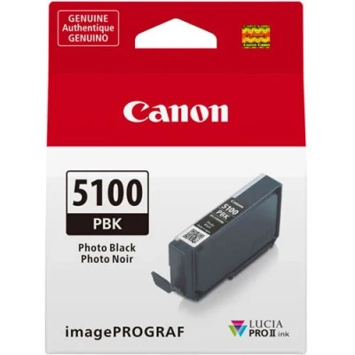 Afbeelding van Canon PFI 5100 PBK inktcartridge 1 stuk(s) Origineel Foto zwart