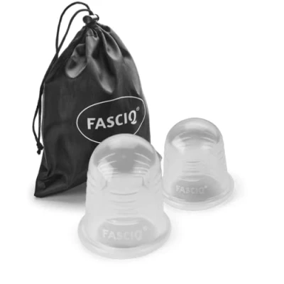 Afbeelding van FASCIQ® Cupping Cup Small en Large bindweefselmassage, fascia behandeling